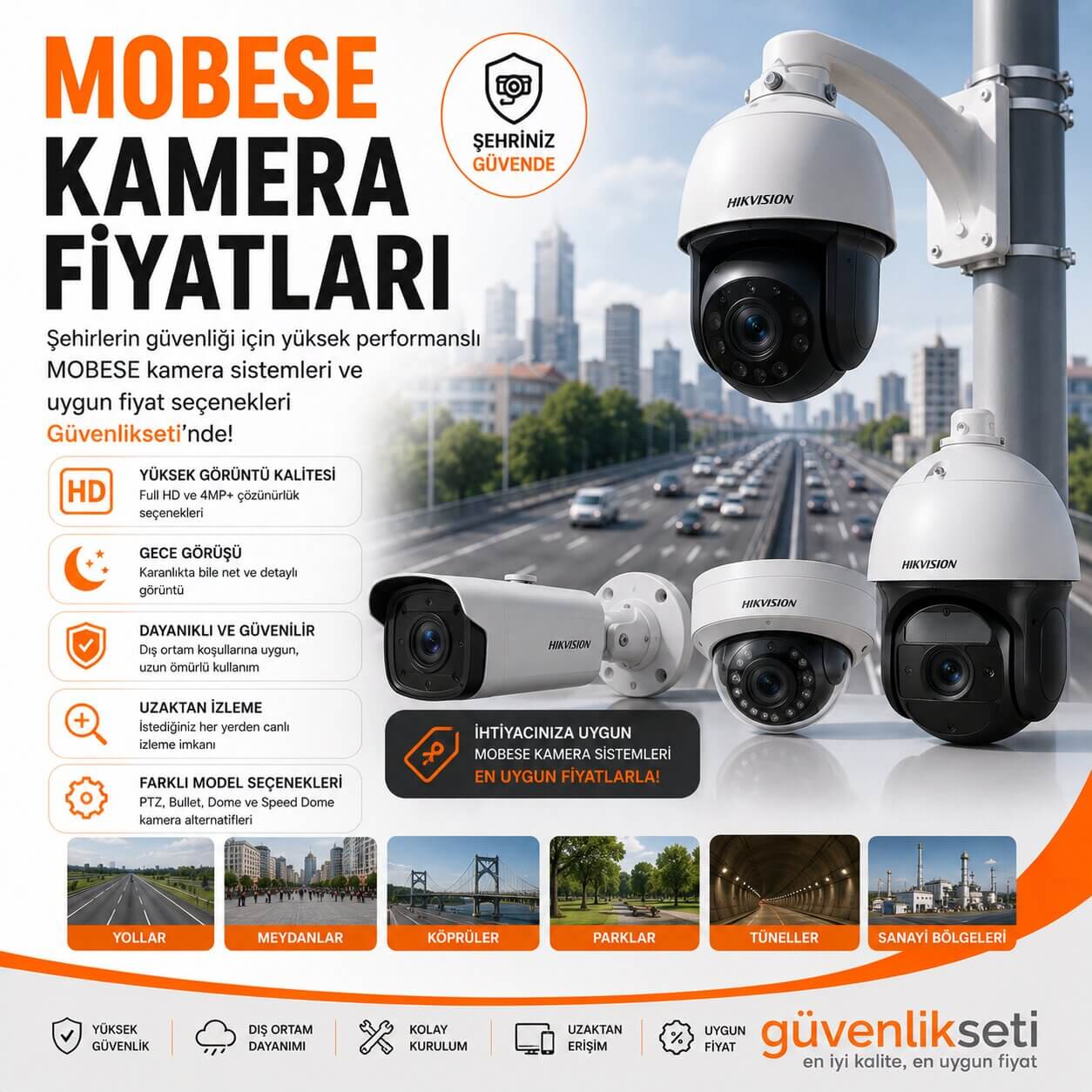 Mobese Kamera Fiyatları Mobese Kamera Fiyatları